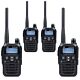 Set of 4 PNI DMR portable radio stations