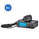 6-piece CB PNI Escort HP 40 Multistandard Radio Station Box, 4W, AM, FM, 12-24V, ASQ, RF Gain