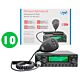 Bass with 10 pcs CB radio station PNI Escort High