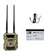 PNI Hunting 400C PRO 24MP Hunting Camera Kit with 7.2Ah Battery and Power Cable