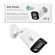 Video surveillance camera PNI IP515J POE, bullet 5MP, 2.8mm, for outdoor use, bidirectional audio, white Picture description