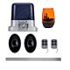 PNI AP800D gate automation kit includes 4m motor rack, photocells, remote control, lamp, 230V develops 1100 N and 8