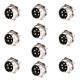 Set of 10 pieces PNI male microphone plug with 5 pins PCB connection