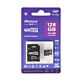 PNI 128GB MicroSD memory card with SD adapter