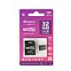 PNI 32GB MicroSD memory card with SD adapter