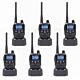 Kit of 6 portable radio stations PNI PMR R45 PRO 446MHz, 0.5W, 99 programmable channels, 16 PMR and 38 CTCSS and 104 DCS tones,