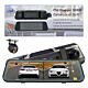 Car camera DVR PNI Voyager S2800 UHD 4K UHD 170° built-in rearview mirror, 9.66 inch, IPS touchscreen, IPS monitor