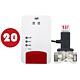 Bax with 20 pcs Kit PNI Safe House Dual Gas 250