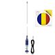 Sirio SUPER 9 CB Antenna Package with butterfly, length 155 cm and Sticky Pad Flag included