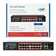 POE switch PNI SWPOE162, 16 POE ports 100 Mbps