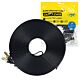 Flat network cable CAT7 black