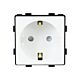 Simple modular socket
