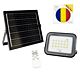 PNI GreenHouse WS50 PRO 50W LED Reflector Package with 6W solar panel with sticky Pad Flag included