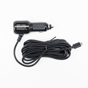 PNI car charger with 12V / 24V micro USB plug