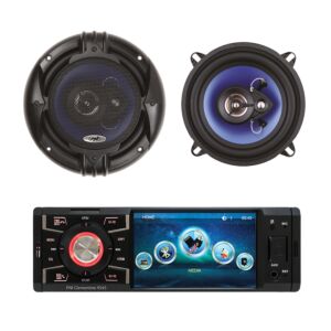 Package MP5 car player PNI Clementine 9545 + Coaxial car speakers PNI HiFi500, 100W, 12.7 cm