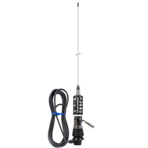CB LEMM MiniTurbo AT-1002 antenna, length 110 cm, 2dB gain, 26.5-27.5Mhz, 200W, RG58 4m cable, made in Italy