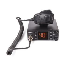 CB radio station JOPIX AT-606PRO ASQ, AM/FM, 4W, 12V-24V, PA, VOX, Noise Blanker