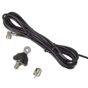 The PNI link cable and the butterfly antenna mount contain the PL259 plug