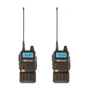 2 Piece Package CRT FP00 Portable VHF/UHF Radio Station