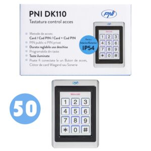 Box with 50 pcs PNI DK110 access control keyboard