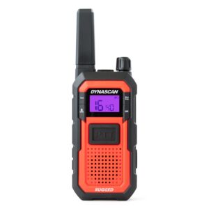 Portable radio station PMR Dynascan RUGGED 446MHz, 0.5W, 16CH, IP67