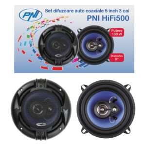 Coaxial auto speakers PNI HiFi500, 100W