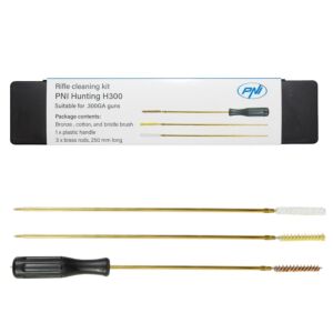 PNI Hunting H300 weapon cleaning kit with 3 included brushes for the carbine