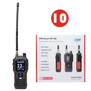 Box with 10 pcs Portable CB Radio Station PNI Escort HP 102