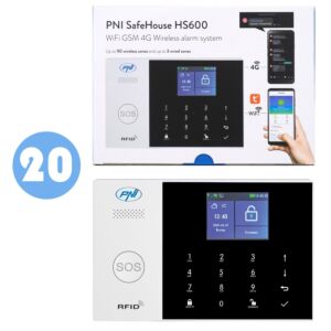 Box with 20 pcs PNI wireless alarm system