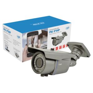 PNI IP1MP 720p video surveillance camera with 2.8 - 12 mm varifocal IP outside