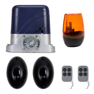 Self-supporting gate automation kit