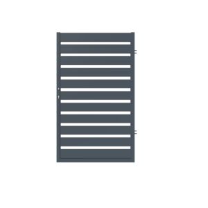 PNI MAB900 aluminum pedestrian gate, 0.9 m long and 1.5 m high