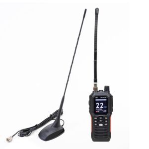 Portable CB radio station PNI Escort HP 102 multi standard, 4W, 12V-24V, AM-FM with CB antenna PNI Extra 48 with magnet