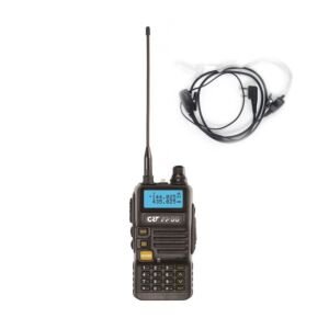Package Portable VHF/UHF Radio Station CRT FP00 Dual Band and PNI HS84 Headset