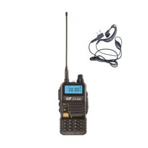 Package Portable VHF/UHF Radio Station CRT FP00 Dual Band and PNI HS82 Headset