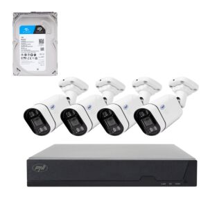 Video surveillance kit with HDD included