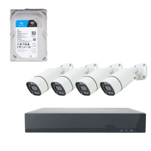 8MP video surveillance kit