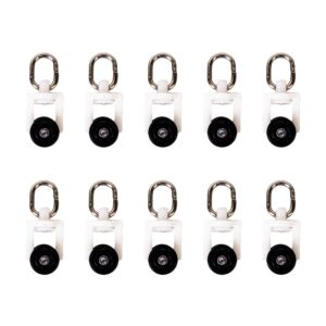 Set of 10 rings PNI PT923I for curtain rail, drapery PNI PT923