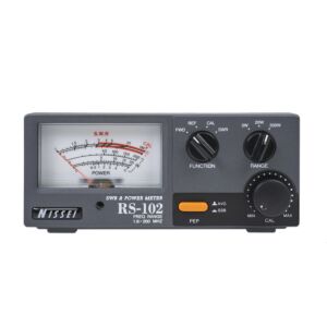 Nissei RS-102 SWR 1.8-200Mhz Wattmeter 0-200W PNI Reflectometer