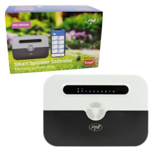 Smart irrigation controller PNI SWI280, Wi-Fi, for 8 zones, control from Tuya Smart, compatible with Amazon Ale