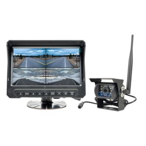 PNI TRK501 Wireless LCD Reversing Camera & Monitor with DVR Function, Micro SD Card Slot, IR LEDs, for Truck