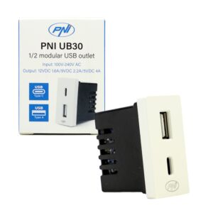 PNI UB30 double USB socket