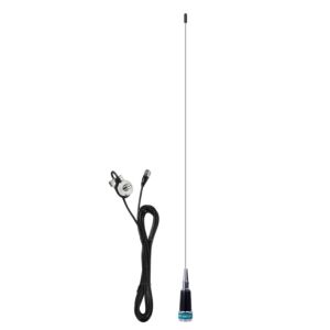 PNI VHF285 Antenna Package for 134-174MHz taxi and PNI T941 antenna mounting bracket on the trunk