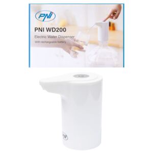 Electric pump for PNI WD200 water bottle USB-C charging, 800 mAh battery
