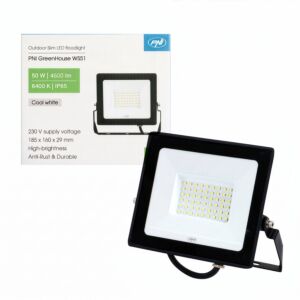 Slim LED reflector PNI GreenHouse WS51 50W, 6400K, 4500 lm, 184.5*29*160mm